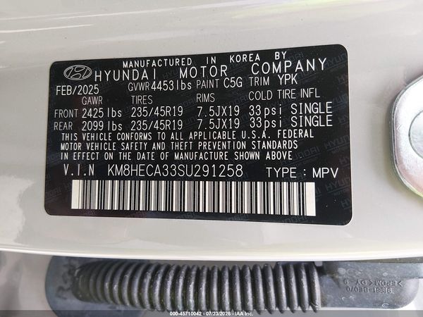 2025 HYUNDAI KONA LIMITED