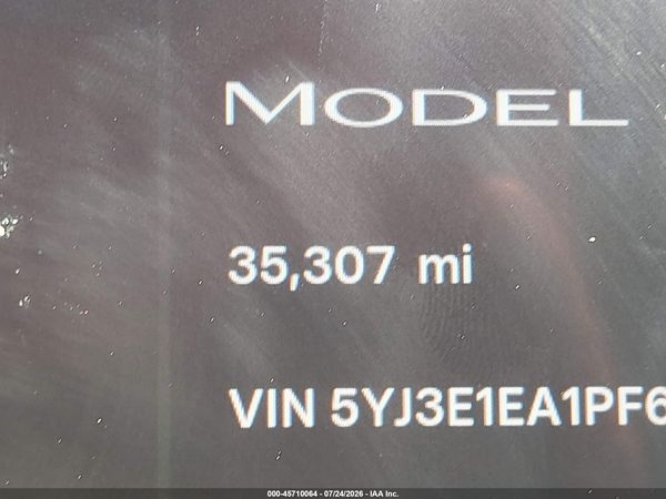 2023 TESLA MODEL 3 REAR-WHEEL DRIVE