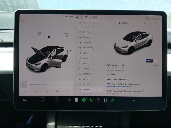2021 TESLA MODEL Y