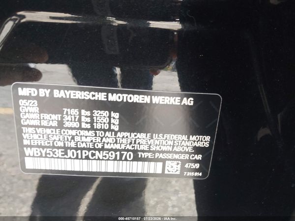 2023 BMW I7 XDRIVE60