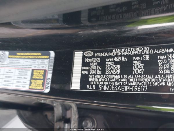 2023 HYUNDAI TUCSON SEL