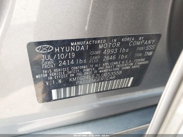 2020 GENESIS G70 3.3T AWD