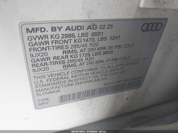 2025 AUDI Q7