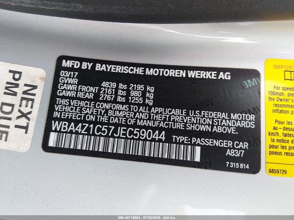 2018 BMW 430I