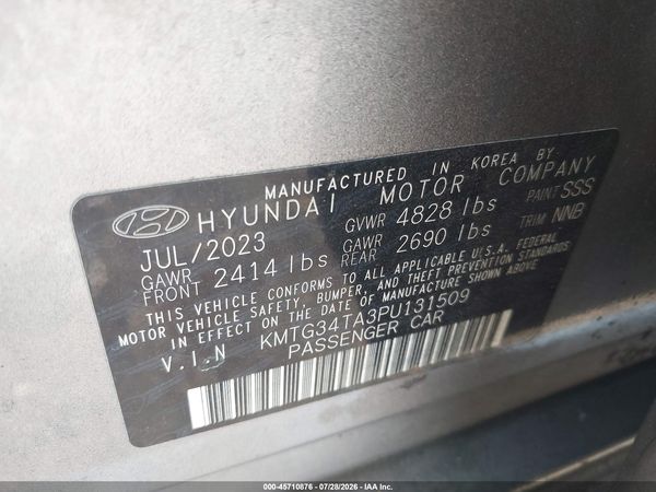 2023 GENESIS G70 2.0T AWD
