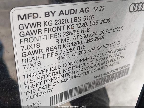 2024 AUDI Q3