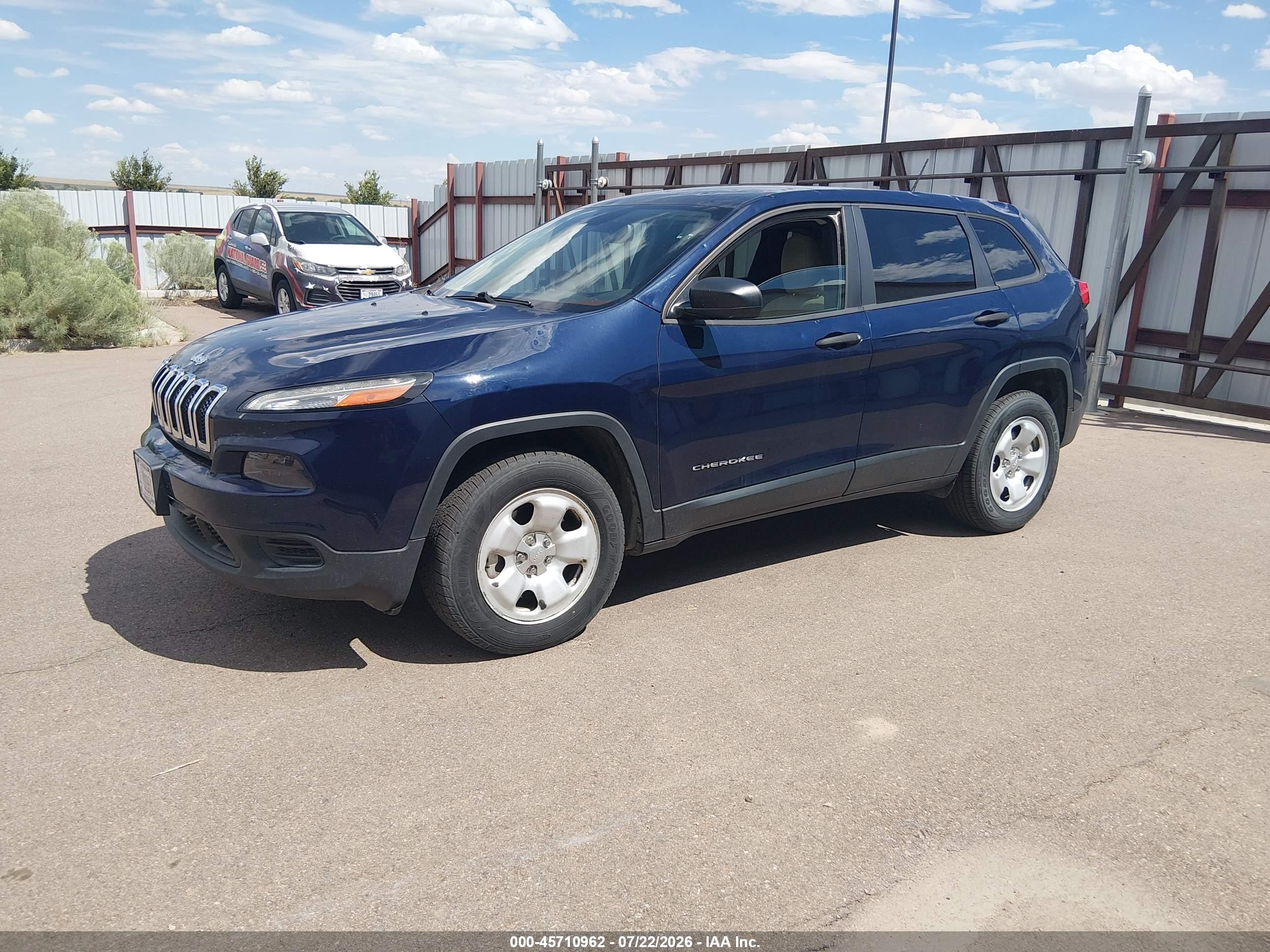 2016 JEEP CHEROKEE SPORT — I2