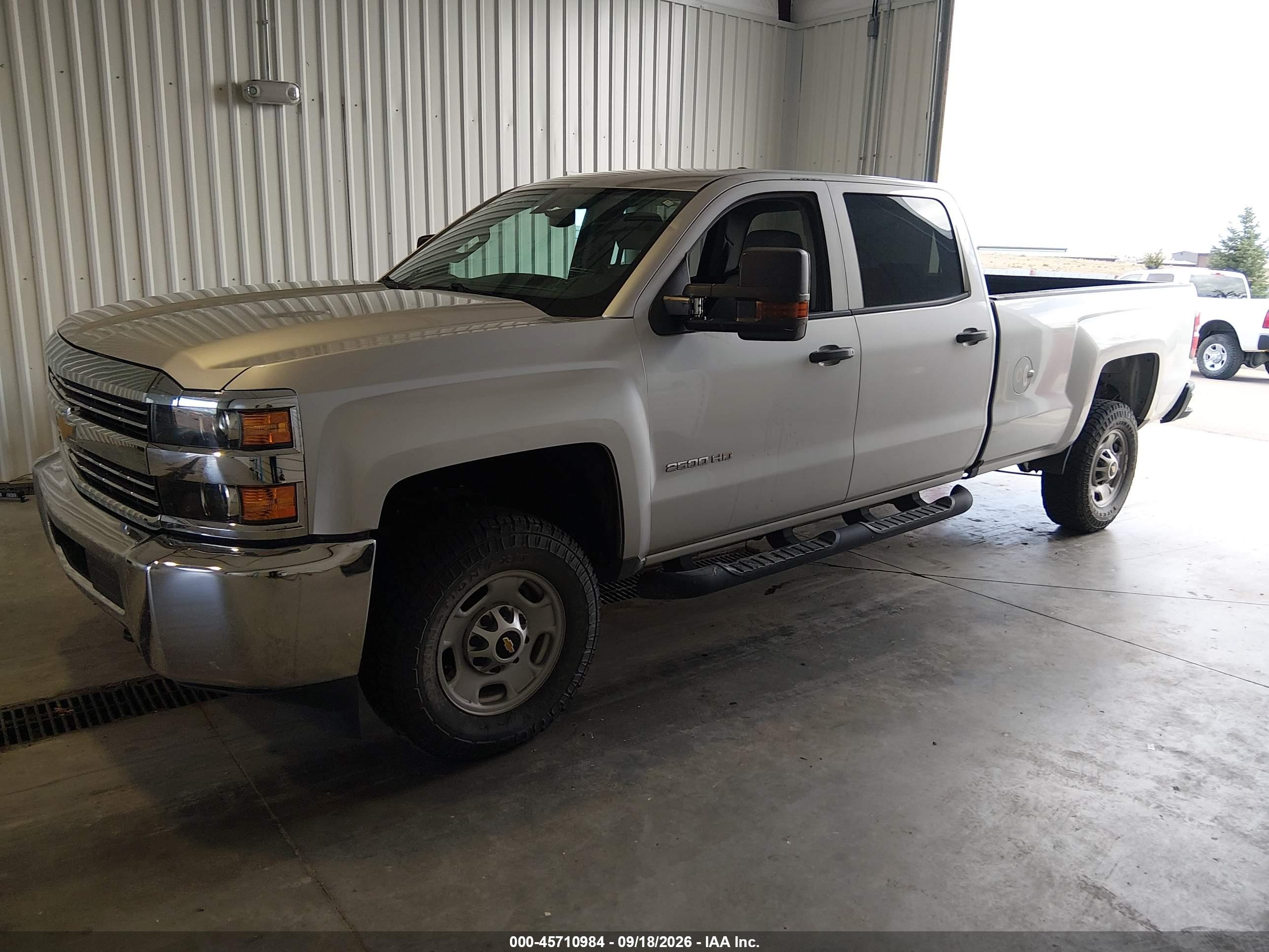 2018 CHEVROLET SILVERADO 2500HD WT — I2