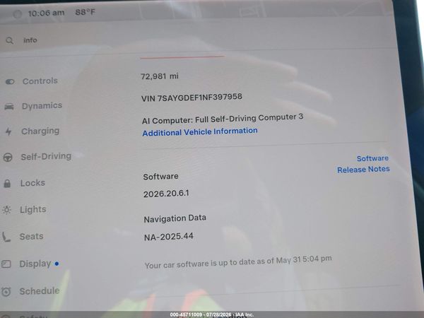 2022 TESLA MODEL Y
