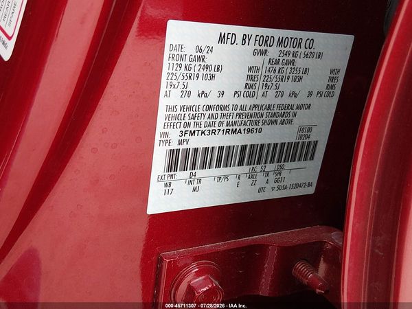 2024 FORD MUSTANG MACH-E PREMIUM