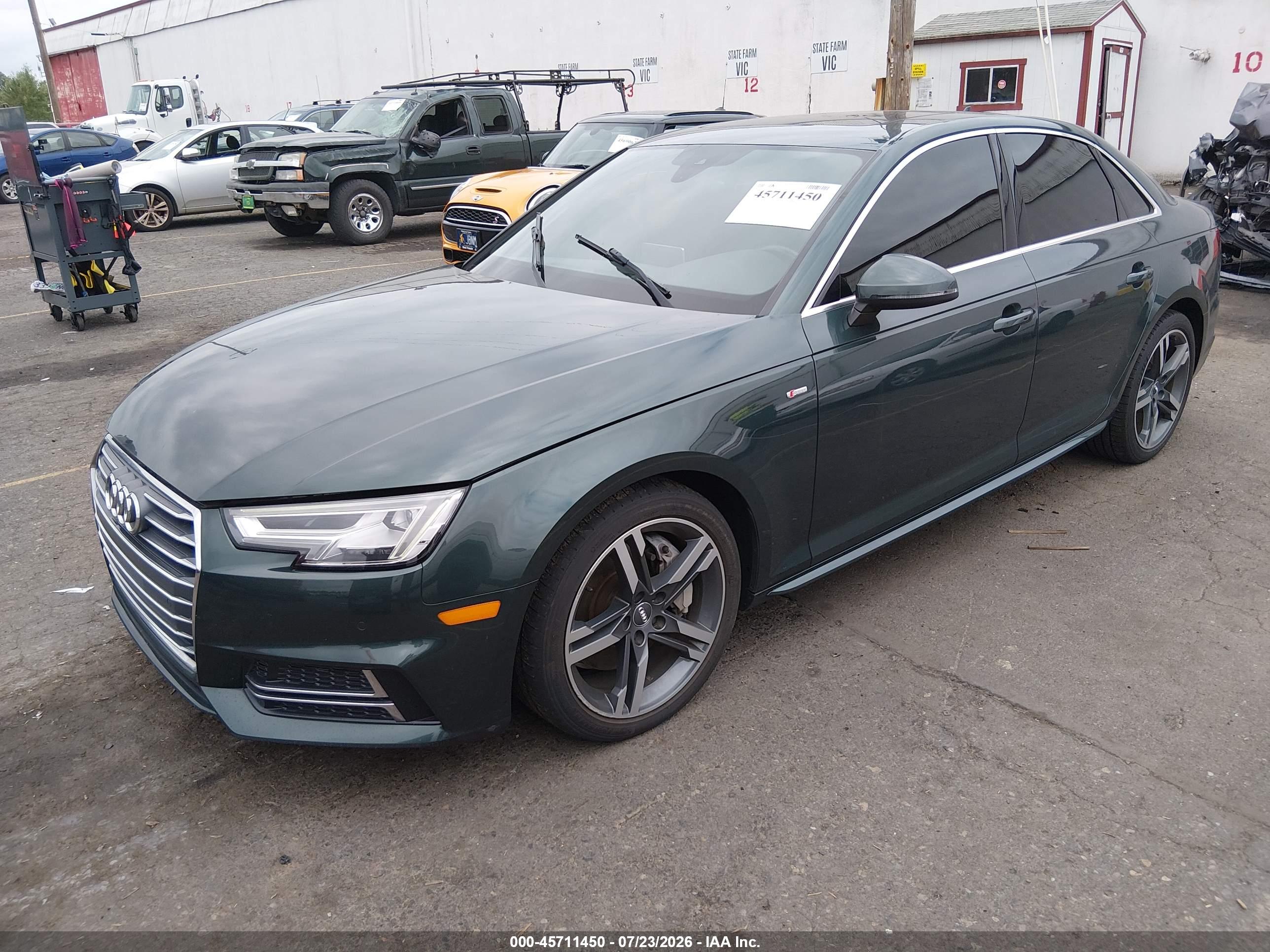 2017 AUDI A4 PREMIUM PLUS — I2