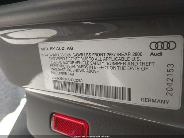 2024 AUDI A6