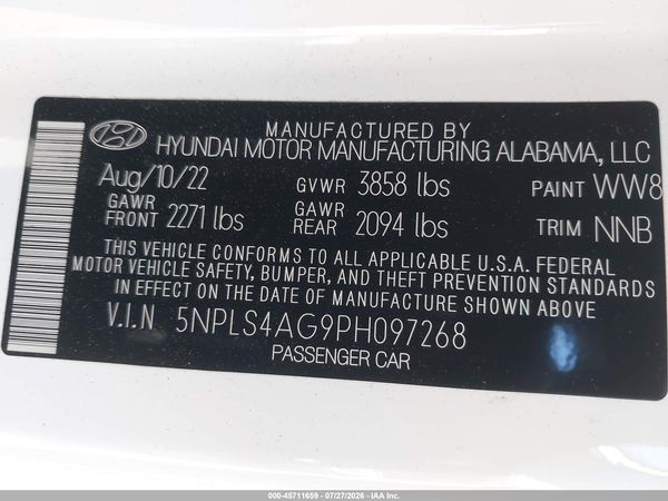 2023 HYUNDAI ELANTRA SEL