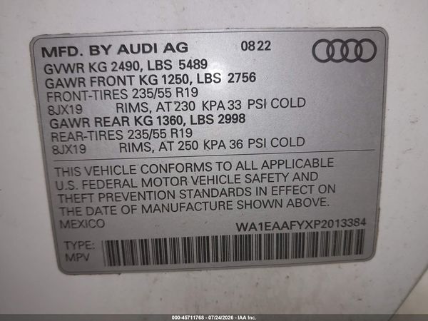 2023 AUDI Q5