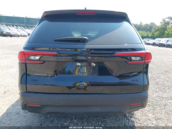 2025 TOYOTA GRAND HIGHLANDER XLE
