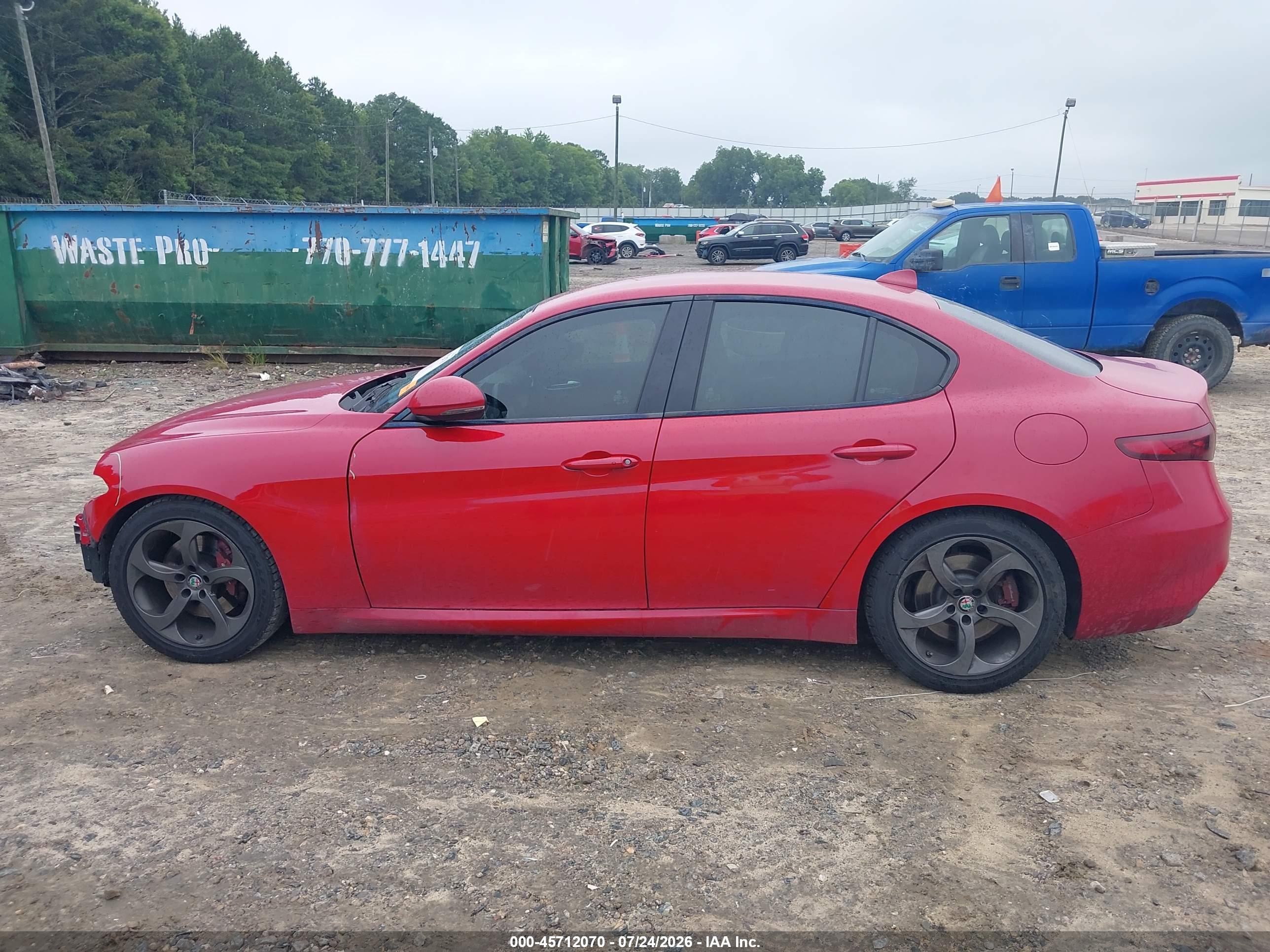 2019 ALFA ROMEO GIULIA SPORT RWD