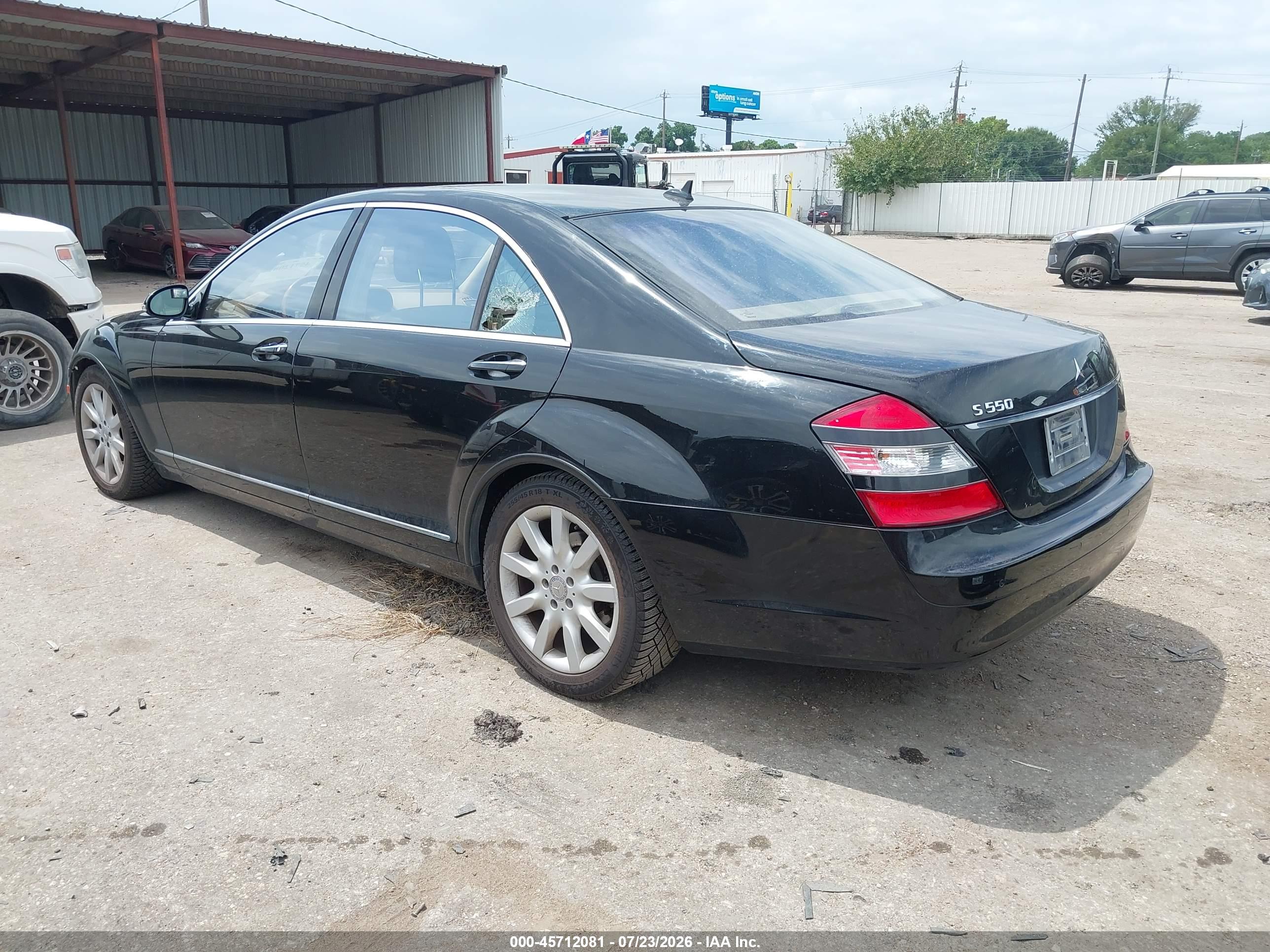 2008 MERCEDES-BENZ S 550 S550
