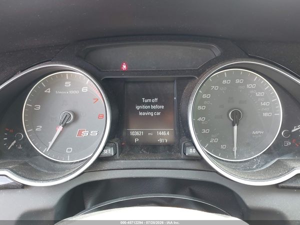 2014 AUDI S5 3.0T PREMIUM PLUS