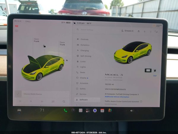 2021 TESLA MODEL 3