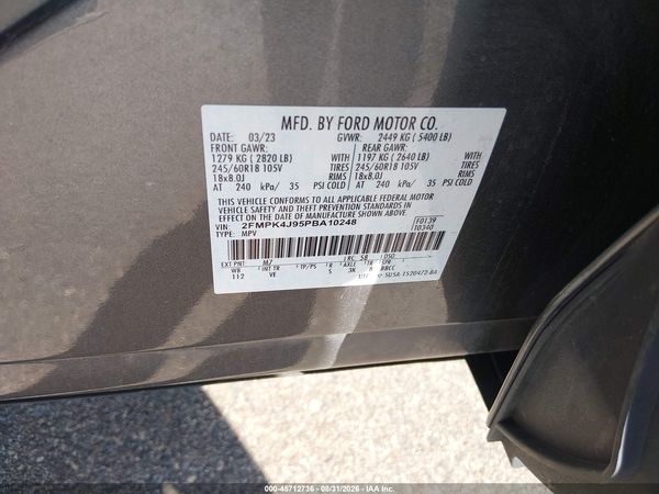 2023 FORD EDGE SEL