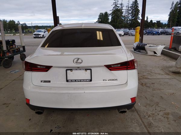 2016 LEXUS IS 200T