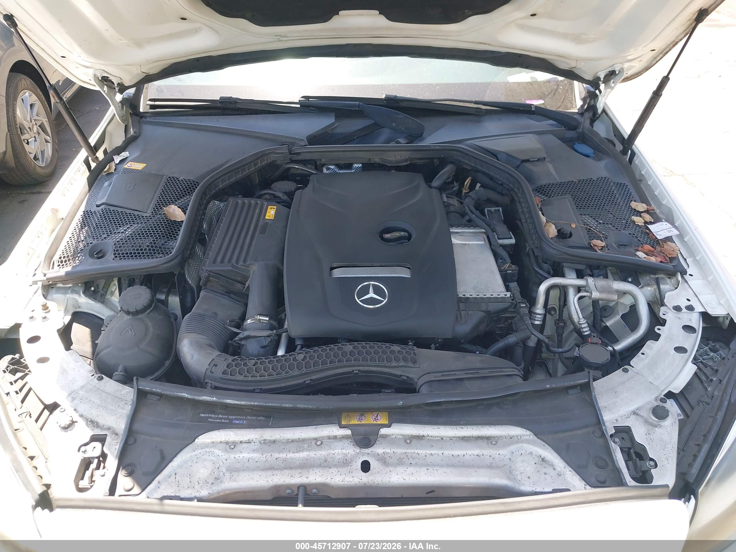 2016 MERCEDES-BENZ C 300 C300