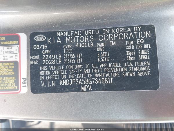 2016 KIA SOUL +