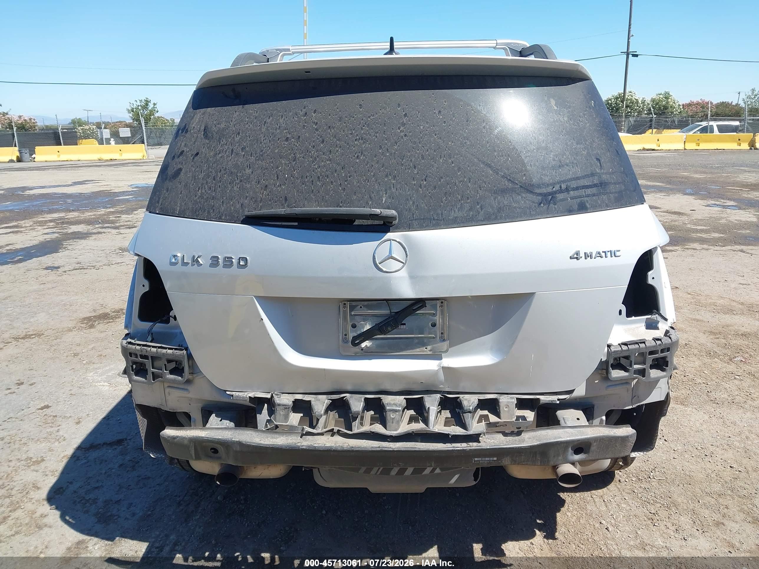 2013 MERCEDES-BENZ GLK 350 4MATIC