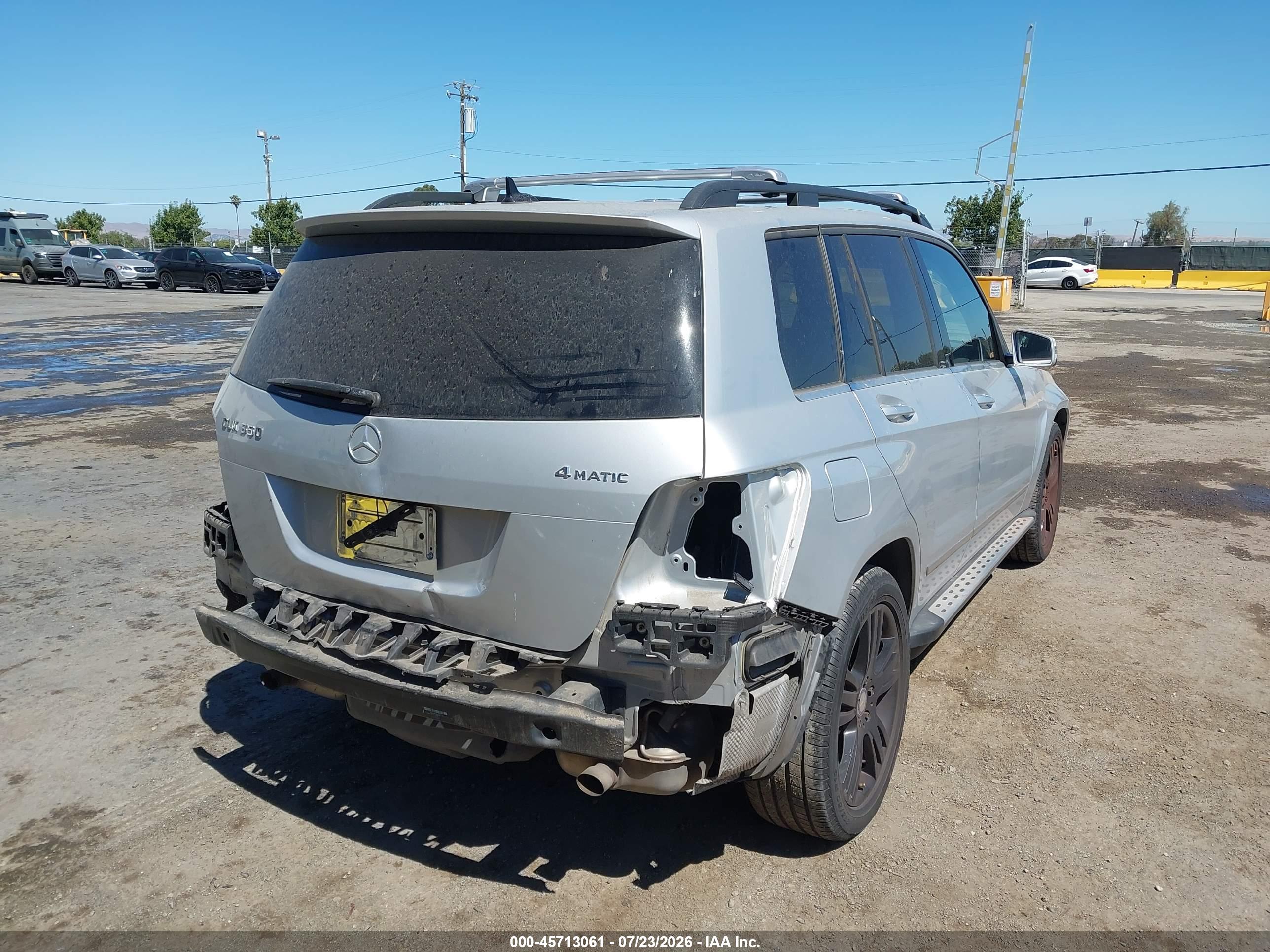2013 MERCEDES-BENZ GLK 350 4MATIC