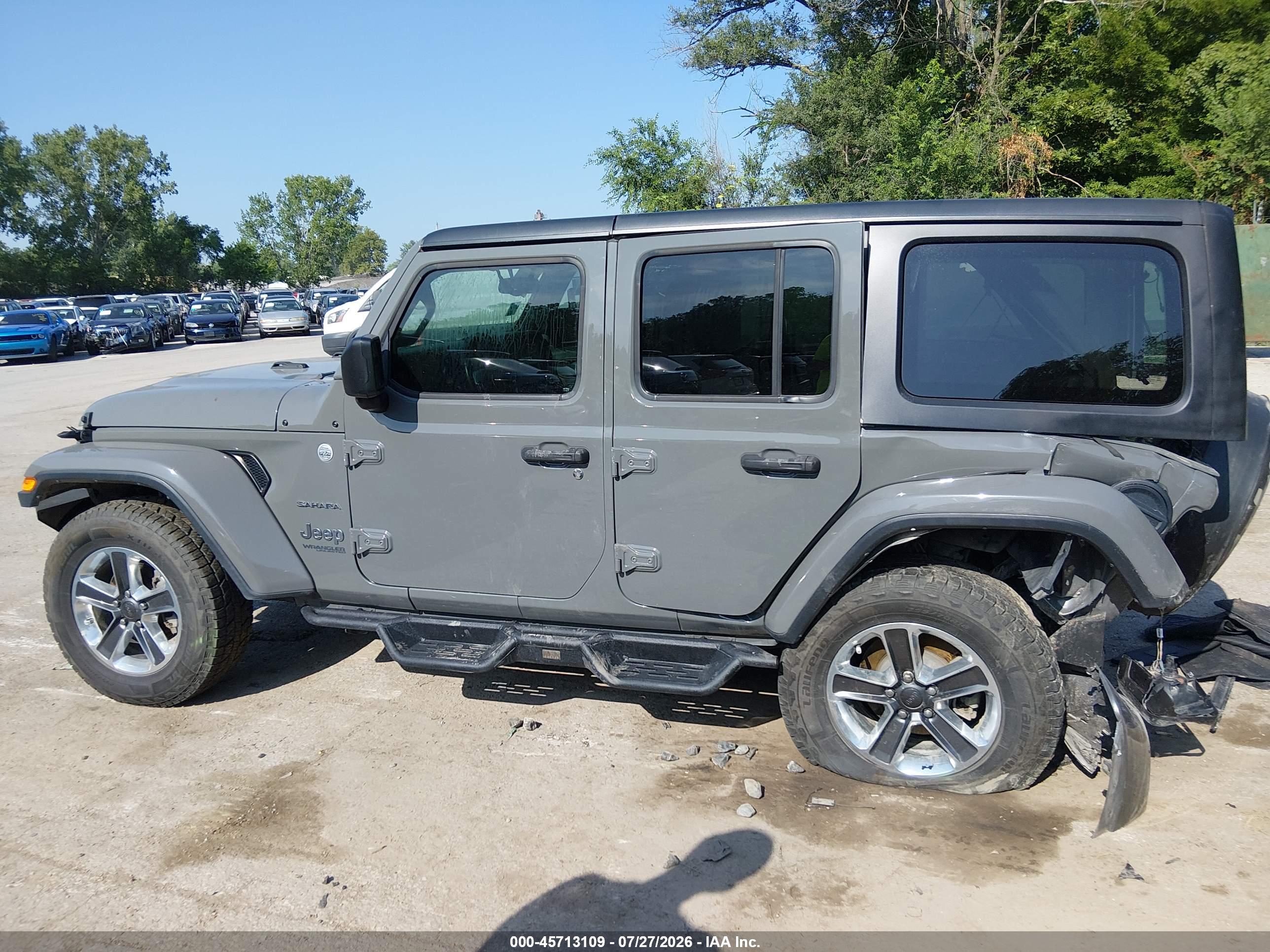 2021 JEEP WRANGLER UNLIMITED SAHARA 4X4