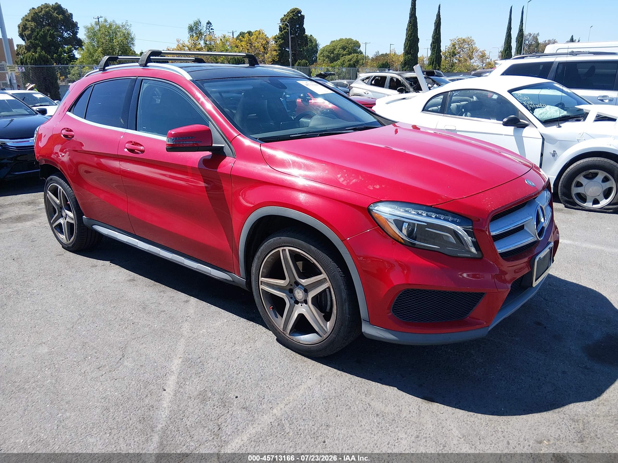 2015 MERCEDES-BENZ GLA 250 4MATIC