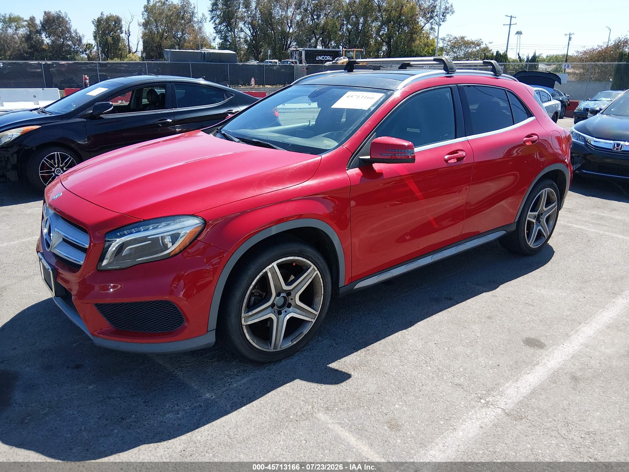 2015 MERCEDES-BENZ GLA 250 4MATIC