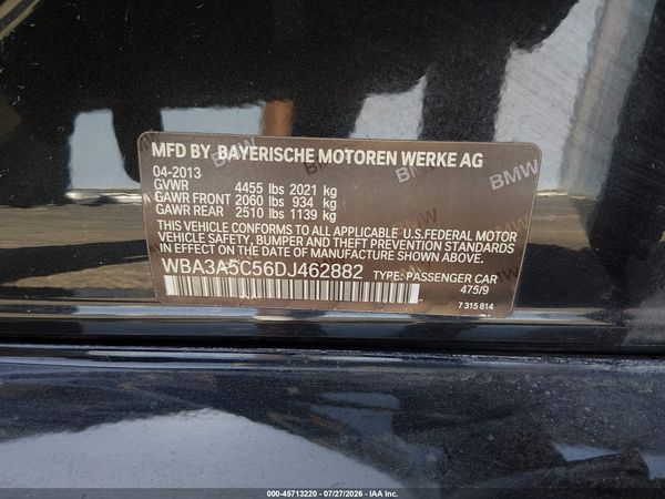 2013 BMW 328I