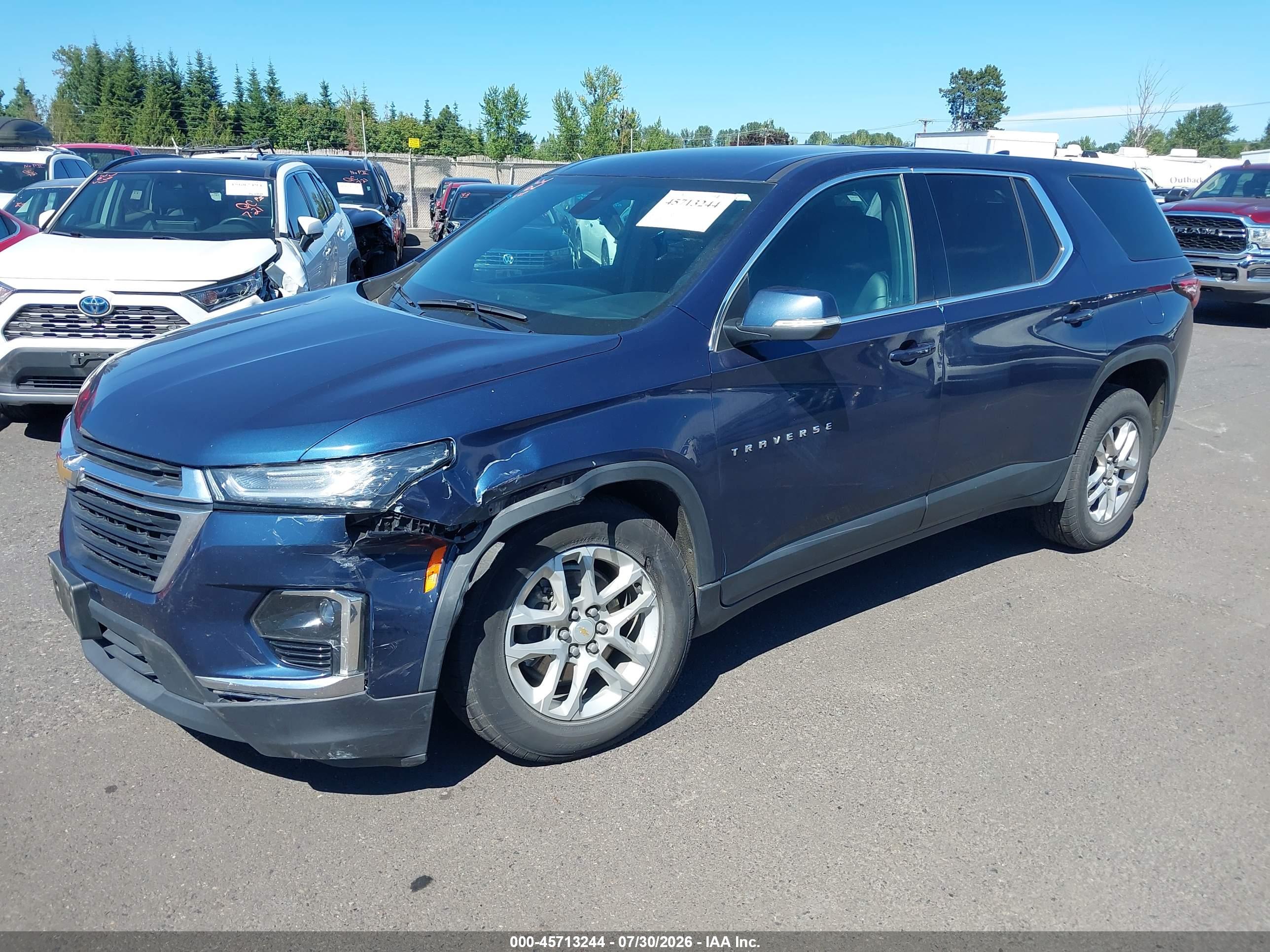 2022 CHEVROLET TRAVERSE AWD 1FL — I2