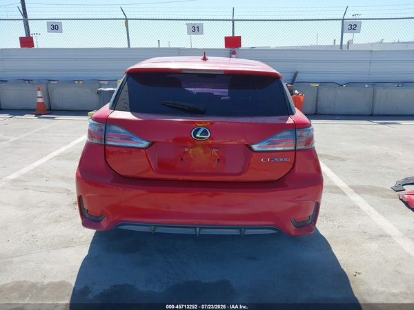 2016 LEXUS CT 200H