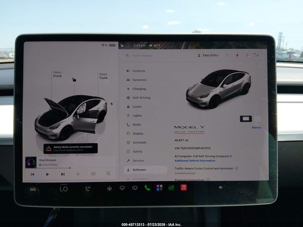 2022 TESLA MODEL Y