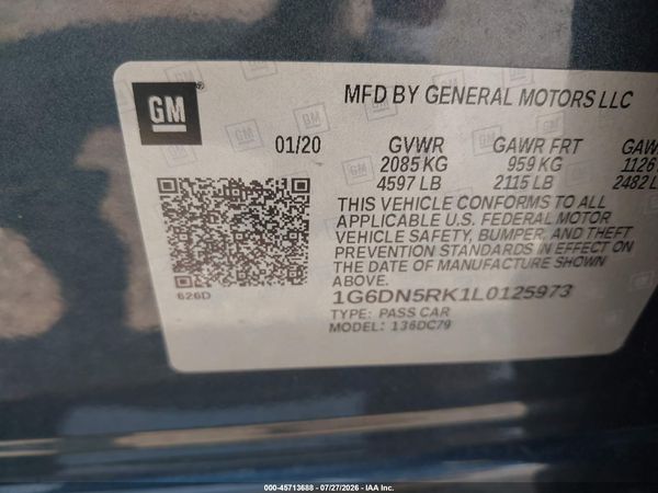 2020 CADILLAC CT5 PREMIUM LUXURY