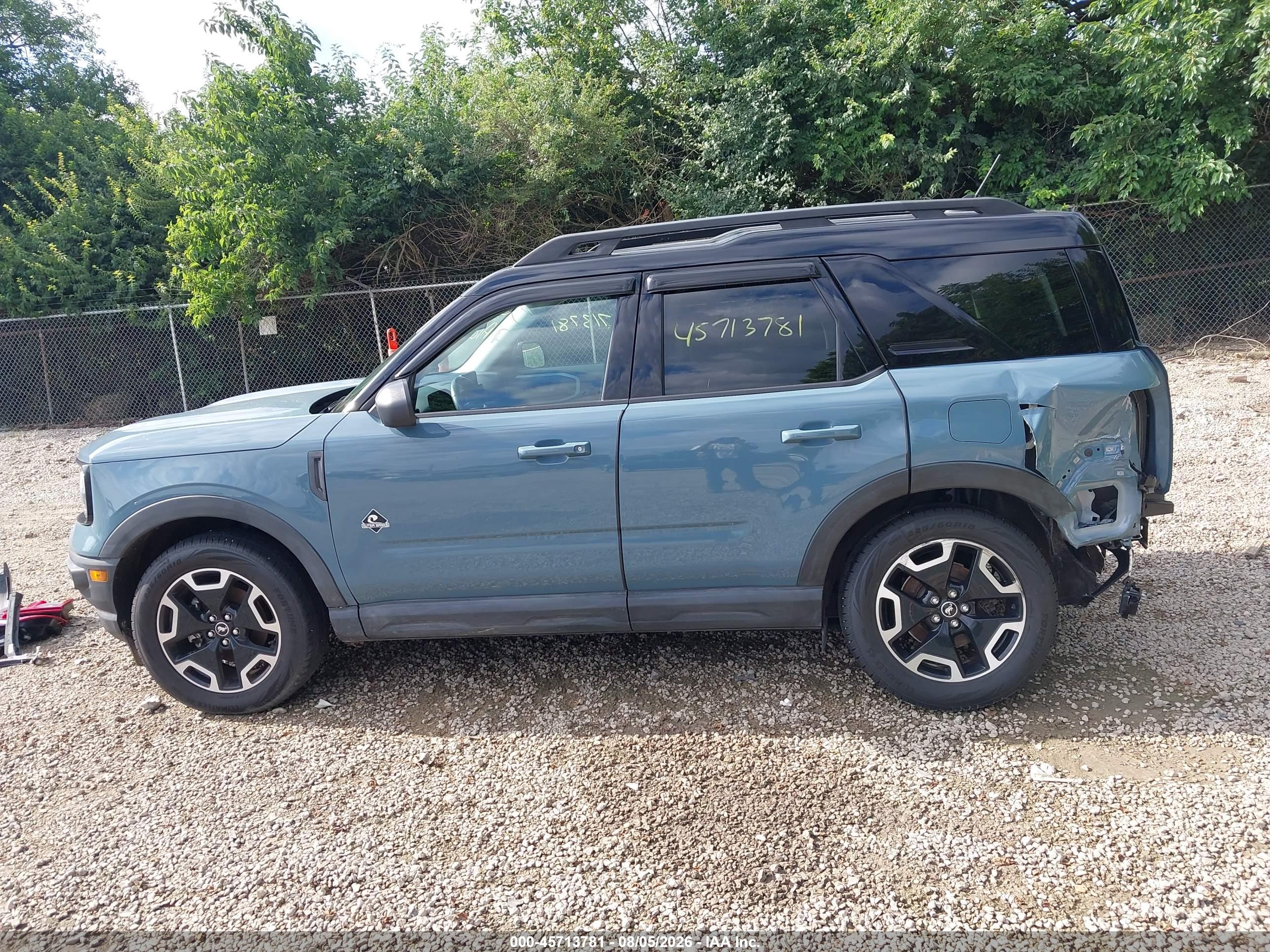 2022 FORD BRONCO SPORT OUTER BANKS