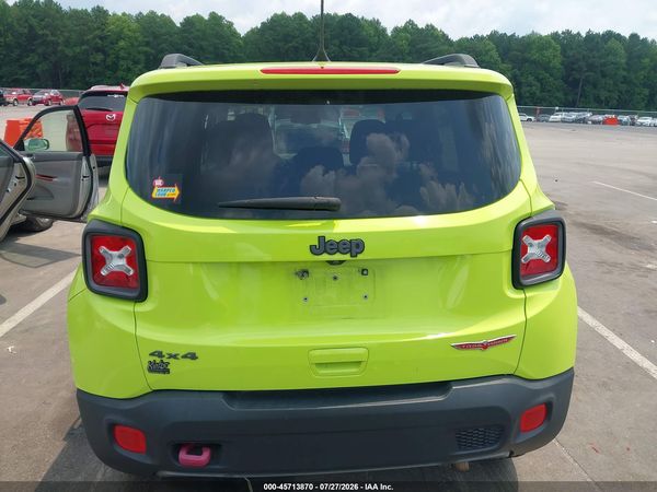 2018 JEEP RENEGADE TRAILHAWK 4X4