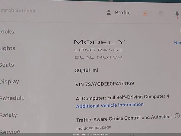 2023 TESLA MODEL Y