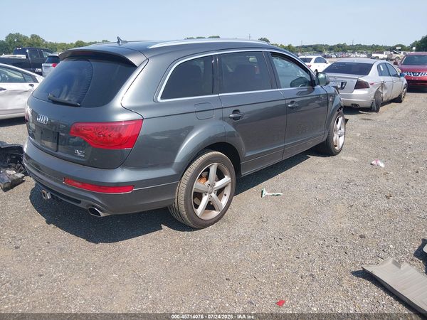 2015 AUDI Q7 3.0T S LINE PRESTIGE