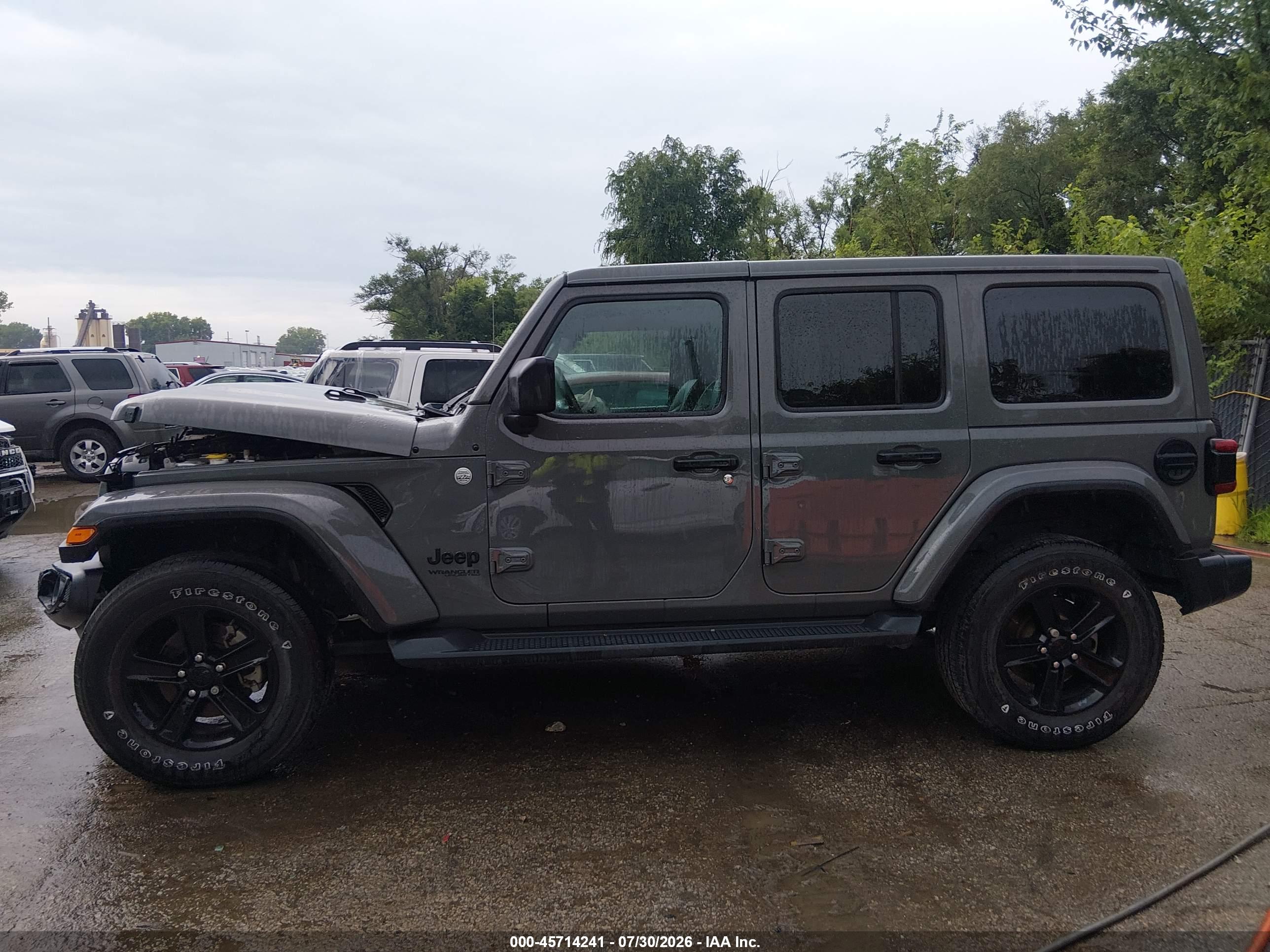 2020 JEEP WRANGLER UNLIMITED SAHARA ALTITUDE 4X4