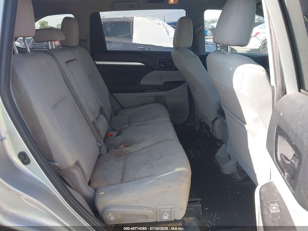 2019 TOYOTA HIGHLANDER LE