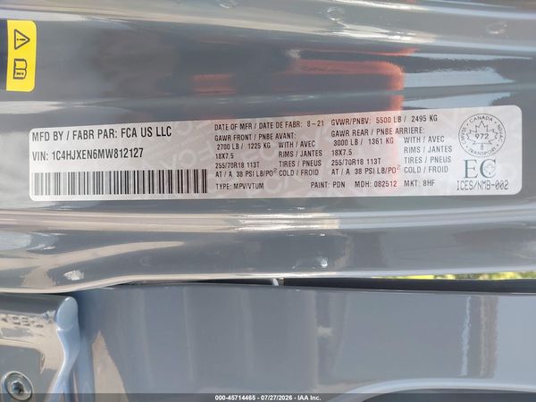 2021 JEEP WRANGLER UNLIMITED SAHARA