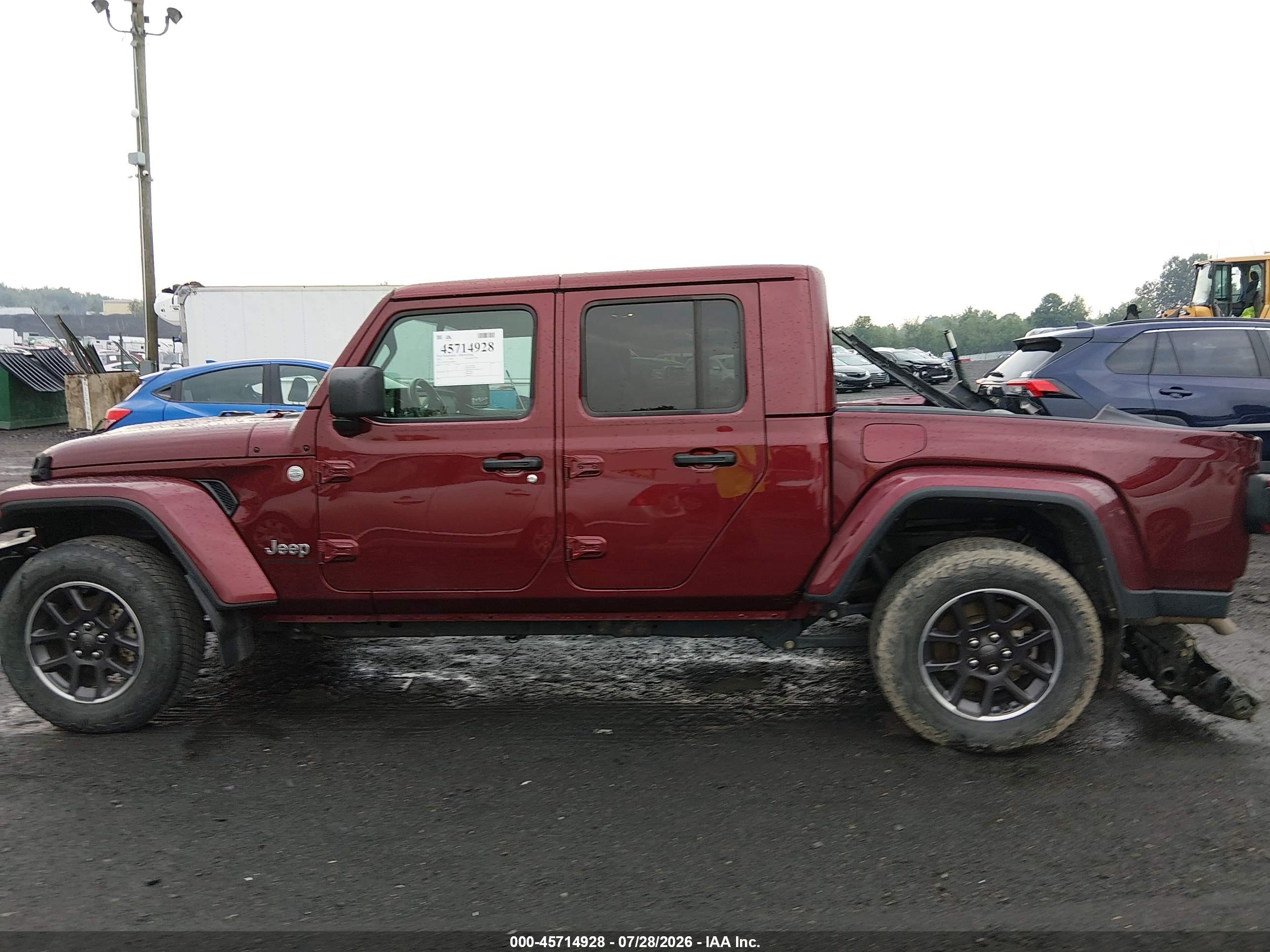 2022 JEEP GLADIATOR OVERLAND 4X4