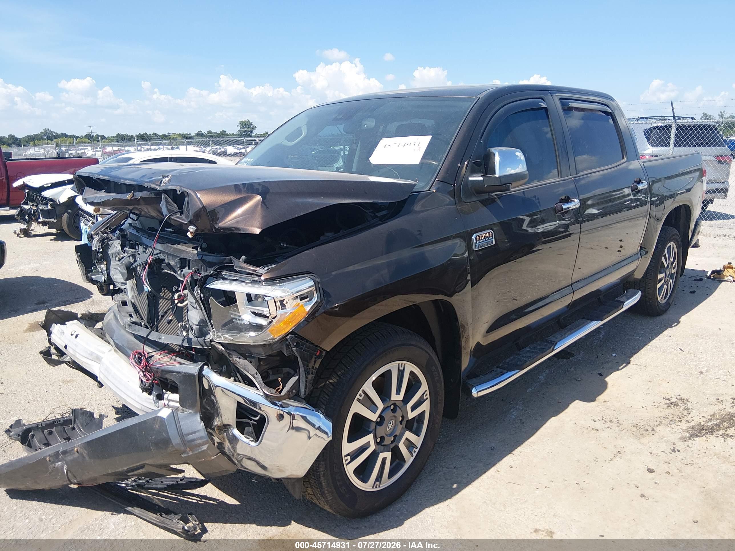 2021 TOYOTA TUNDRA 1794 EDITION — I2