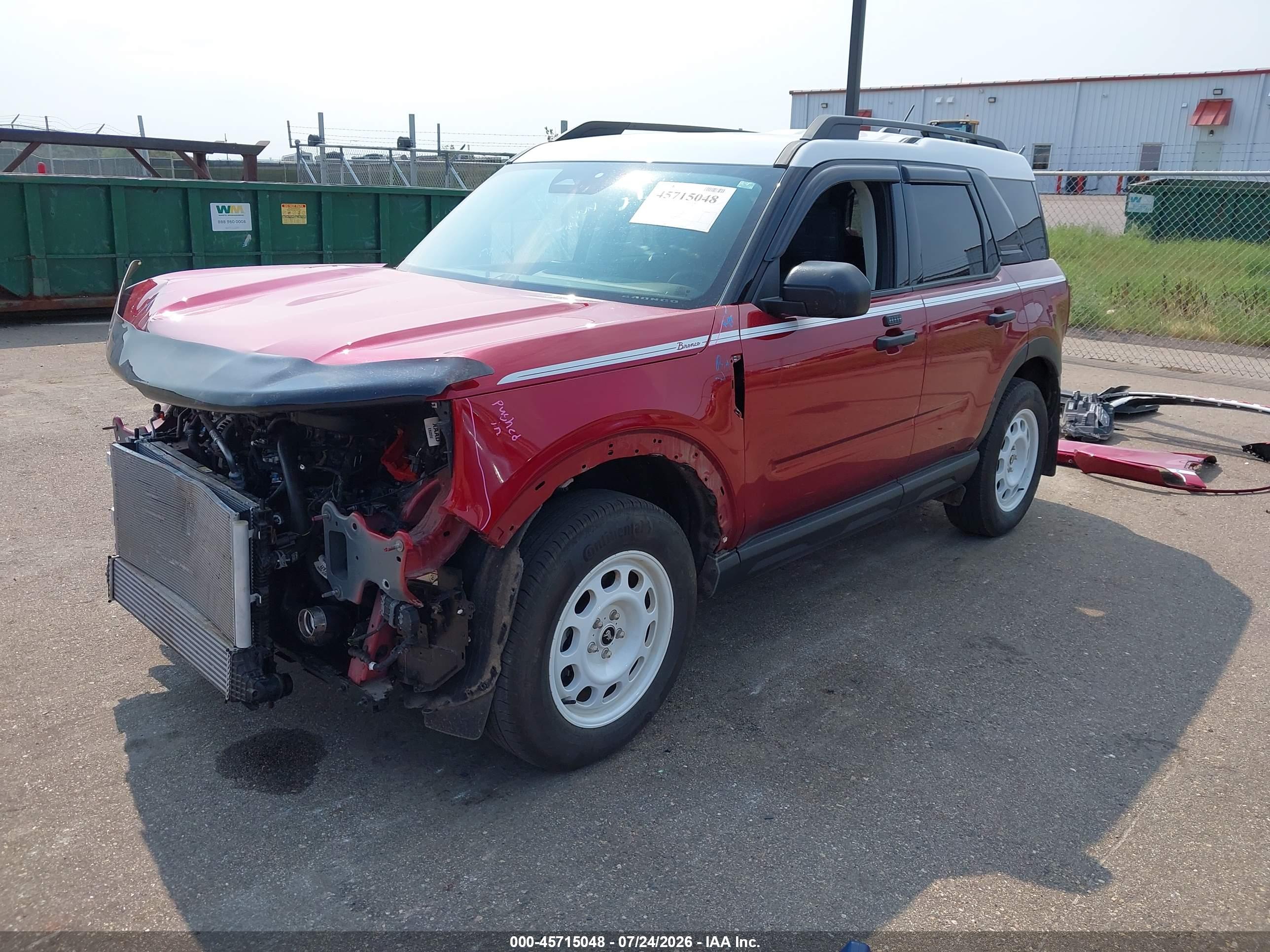 2025 FORD BRONCO SPORT HERITAGE — I2