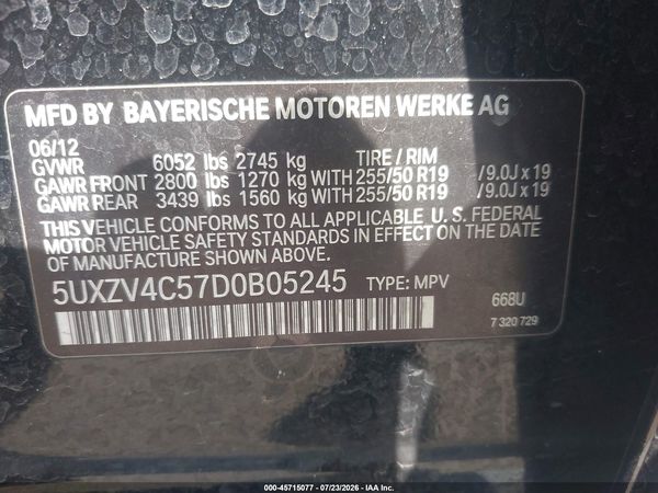 2013 BMW X5