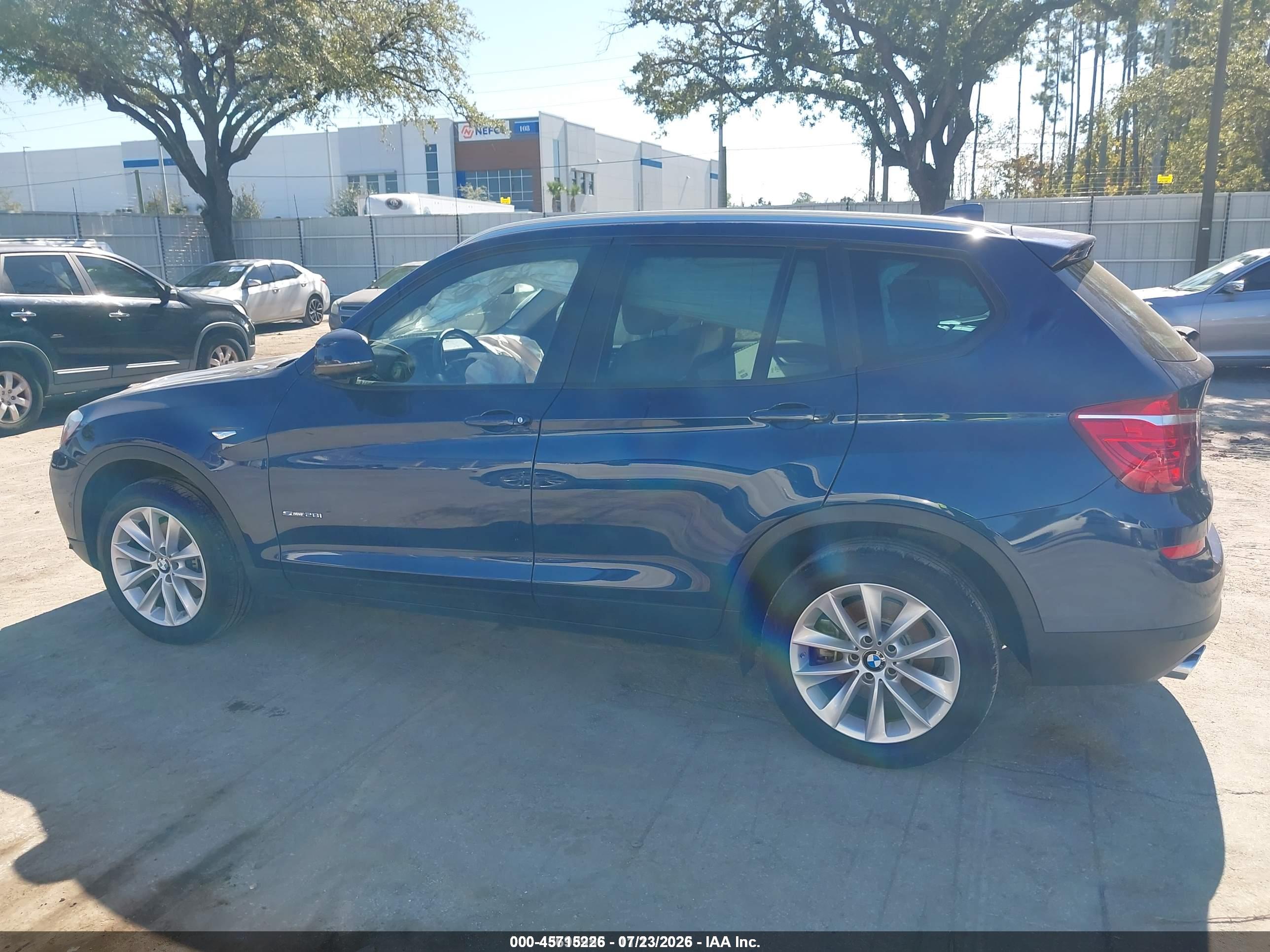 2017 BMW X3 SDRIVE28I