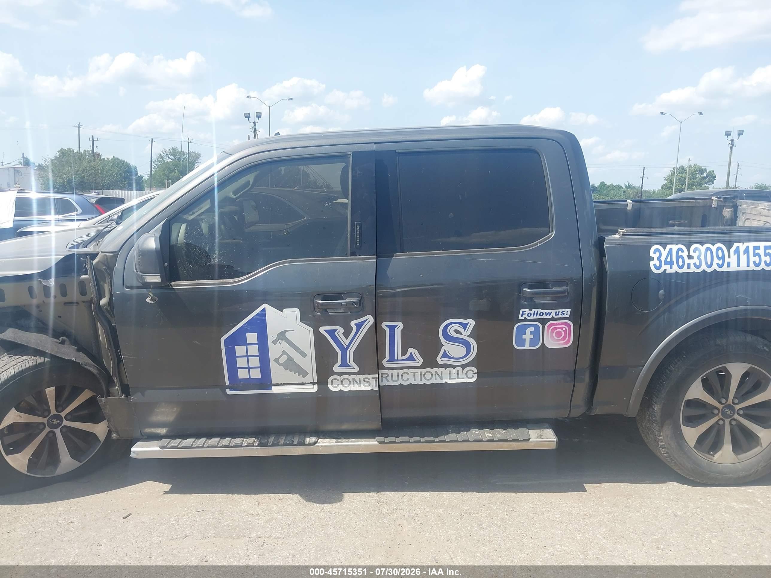 2018 FORD F-150 LARIAT